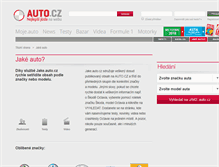 Tablet Screenshot of jake.auto.cz