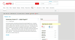 Desktop Screenshot of amerika.blog.auto.cz