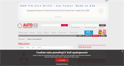 Desktop Screenshot of mitsubishi.auto.cz