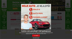 Desktop Screenshot of moje.auto.cz
