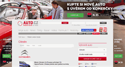 Desktop Screenshot of citroen.auto.cz
