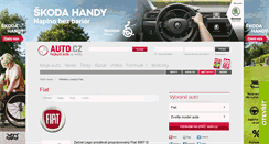 Desktop Screenshot of fiat.auto.cz